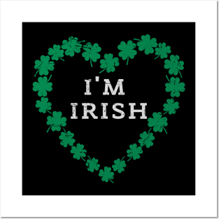 TODAY I'M IRISH St. Patrick's Day Funny Posters and Art
